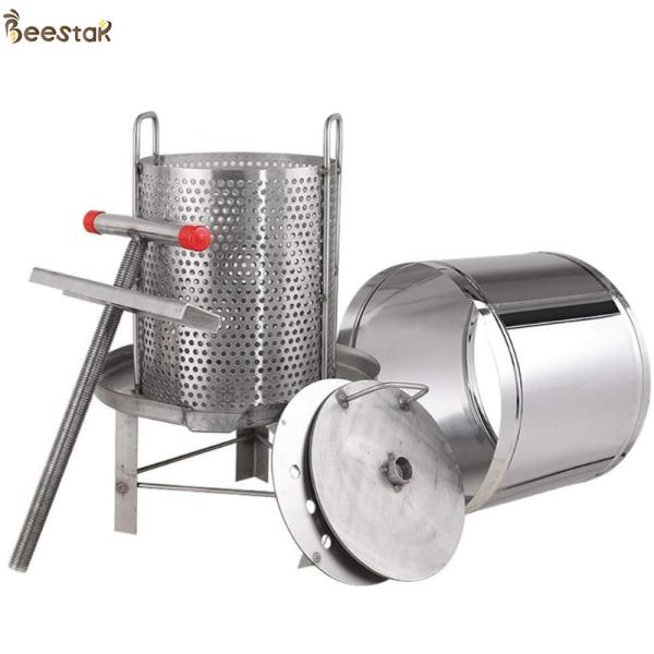 Stainless Steel Manual Wax Presser 12L Capacity for Beekeeping