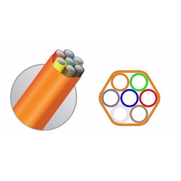 Кабель трубопровода инструментов оптического волокна ХДПЭ подземный для линии международного хобота