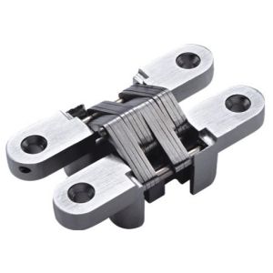 Bisagras ocultadas Soss invisibles resistentes del níquel del satén de la bisagra de la puerta de madera interior