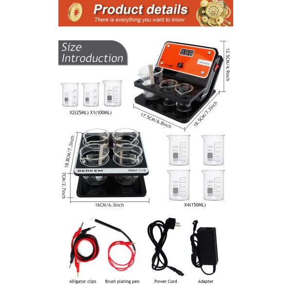 Тип машина ручки машины 50/60HZ плакировкой ювелирных изделий небольшая гальванизируя