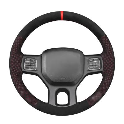 Super Soft Suede DIY Hand Stitching Steering Wheel Cover for Dodge RAM  RAM Classic  1500 Classic  2500 3500 5500