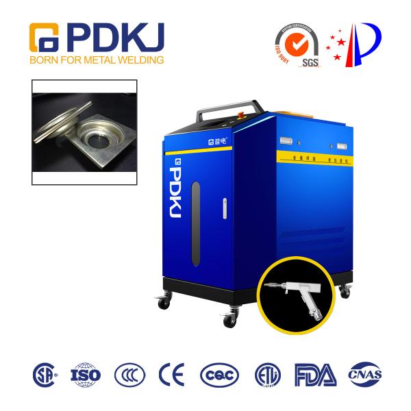 Touch Screen 1kw Handheld Laser Welding Machine With Wobble Welding Head