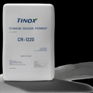 TINOX CR-1220 クロライドプロセス 優れた青色の下色とプラスチックに対する強力な分散性を持つチタン二酸化物