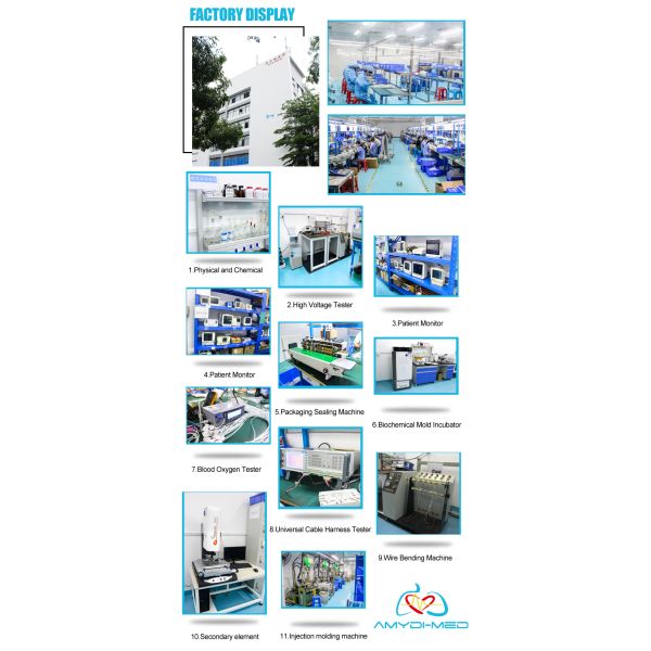 0.9M Cables Nellcor Disposable Spo2 Sensor Amydi Med Non Woven Disposable Oximeter Sensor