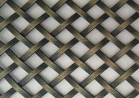 los 5ft prensaron área de abertura decorativa de acero inoxidable de Mesh Grilles 43,2% del alambre