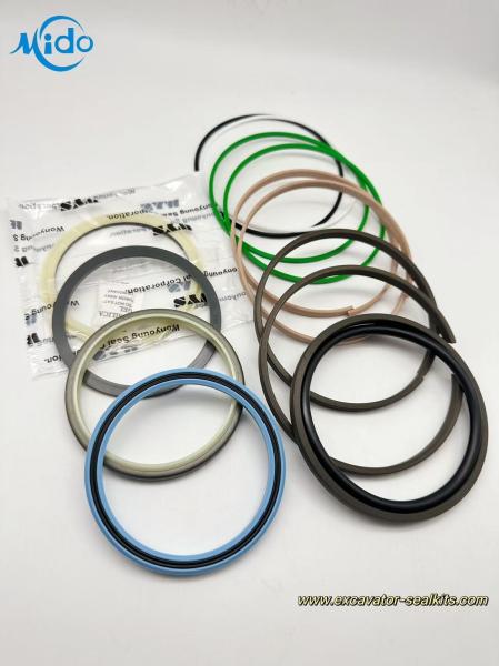 Hitachi-Grade NBR PU Boom Hydraulic Cylinder Seal Kit Part Number 4320954 ｜95X150｜EX200-2/EX200LC-2 Excavators Compatible