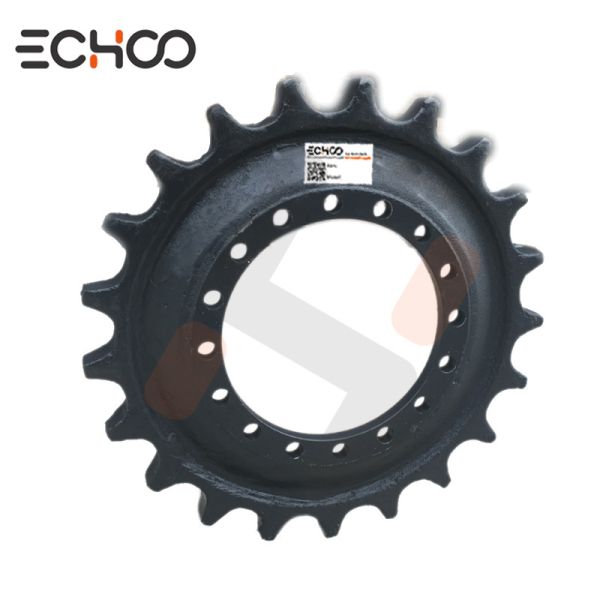 Ундеркарриаге землекопа цепного колеса Като ХД250 мини разделяет цепное цепное колесо следа экскаватора цепного колеса ХД250 мини