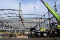 Pre-engineered Metal Structural Prefab Storage Warehouse Hangar With Free Atchitectural Support