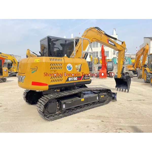 SANY SY75C Mini Excavator 7500 KG Machine Weight and Compact Design