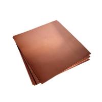 Superfície brilhante Vermelho Pura 1 mm Chapa de cobre 1000 mm-6000 mm Para impressão