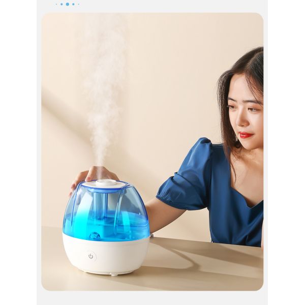 Home Office Hotel Desk Usb Humidifier 2.2L Smart Auto Shut-Off Diffuser With Night Light