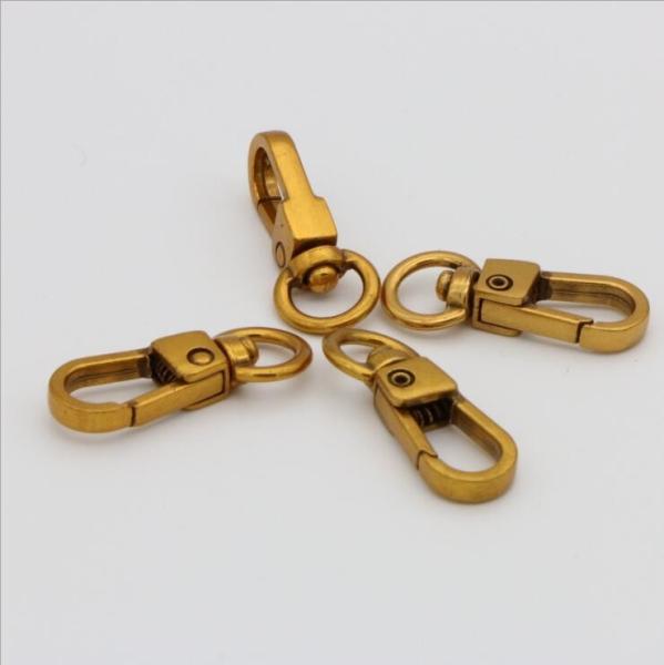 Europe style fashion OEP color zinc alloy 10 mm hk snap hook for handbags