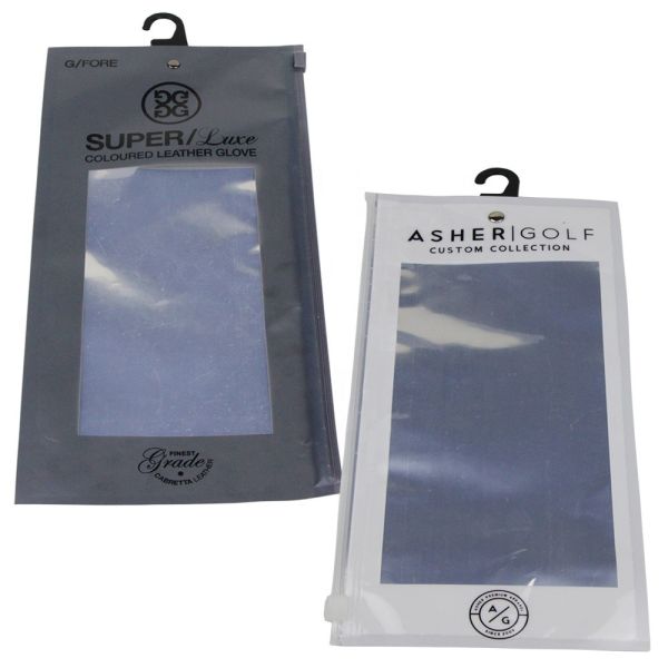 80mic 16*18cm k Packaging Bag Resealable recyclable For Gloves