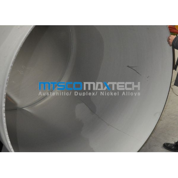 Tuyau soudé d'acier inoxydable de DN 100 114.3mm TP316L, soudant rond le tuyau