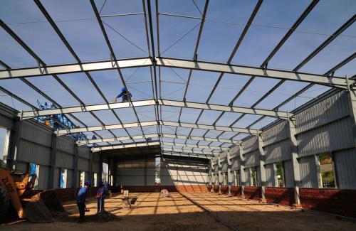 Workshop Warehouse Prefabricated Steel Buildings Structure Design GB Standard