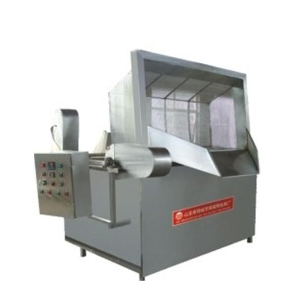 Máquina de fritura de casca de carne de porco certificada Fritadora de cesto com fonte de energia de 380v