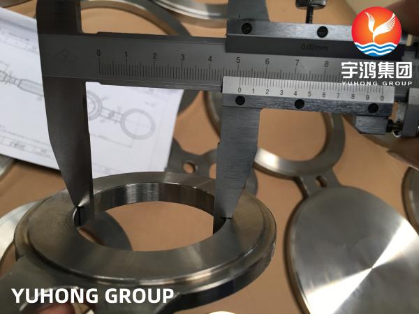 ASTM A182 Stainless Steel Duplex Steel Spectacle Blind Flange ASME B16.48