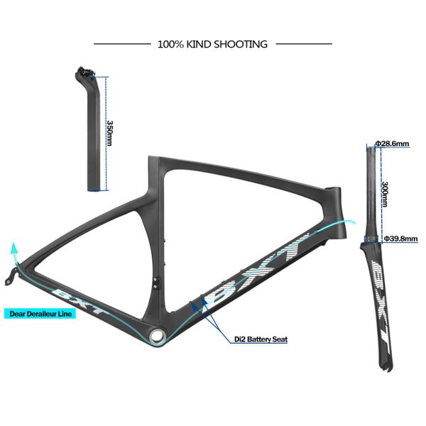 рамка велосипеда дороги углерода 700C участвуя в гонке тормоз оправы тормоза рамки v Mtb