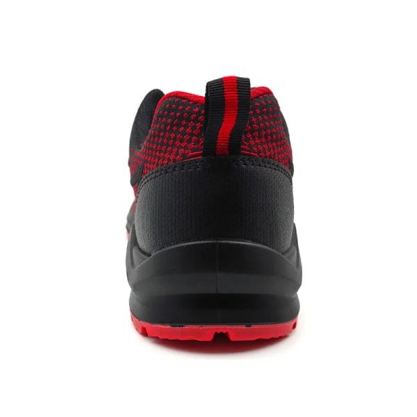 Chaussures de sécurité de construction avec orteil en acier / chaussures de sécurité respirantes Flyknit