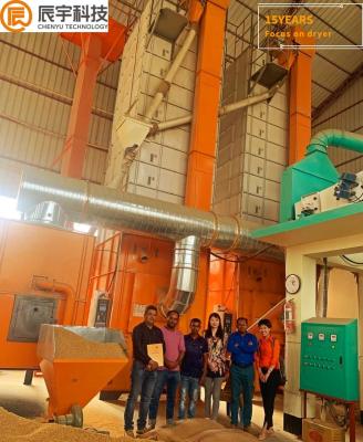 15 toneladas pelo tipo de fluxo transversal máquina do grupo de Paddy Dryer