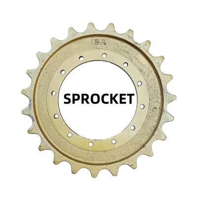 Roda de engrenagem para gato 308C / Roda de engrenagem 23 dentes / 12 furos