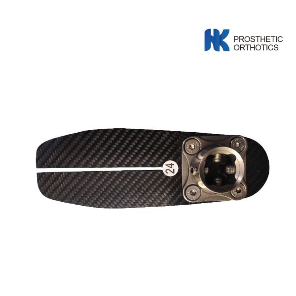 нога протезирования 22cm, высокопрочное волокно Footplates углерода