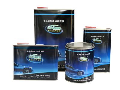Body Repair Metallic Purple Car Paint Restoration , 1L / 4L / 20KG 2k Clear Coat