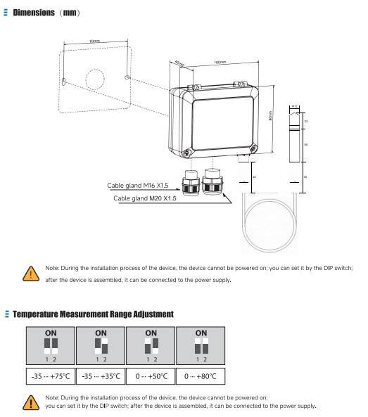 KTH610 Temperature And Humidity Transmitter