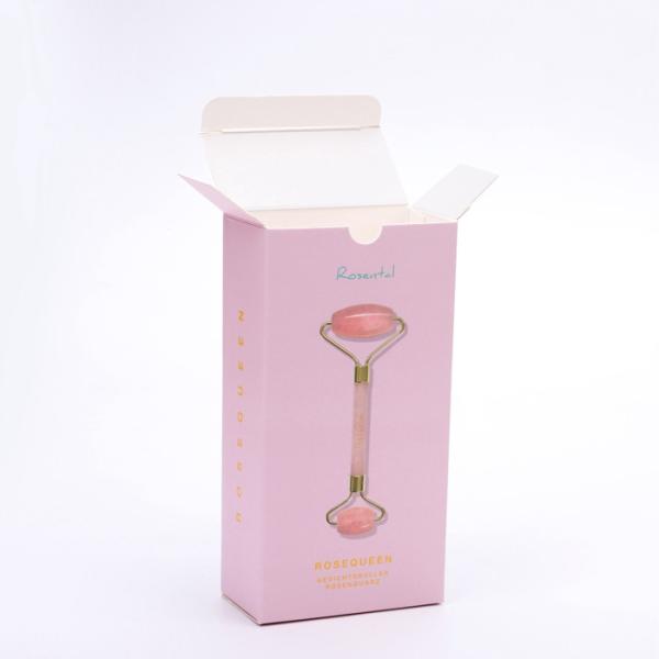 Custimized Cardboard Cosmetic Packaging Custom Made Makeup Box For Jade Package