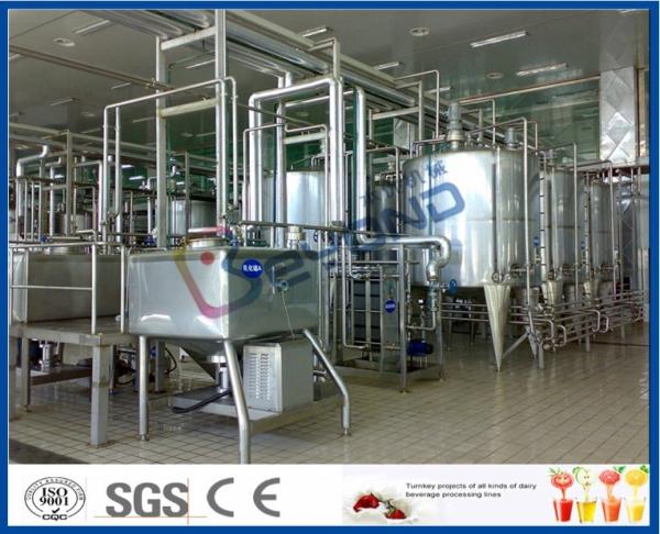 Dimension adaptée aux besoins du client propre automatique de séparateur crème de lait d'usine de laiterie de CIP