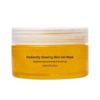 brilhantemente máscara de incandescência do gel da pele da cúrcuma 100ml com glutatione ácida Tranexamic