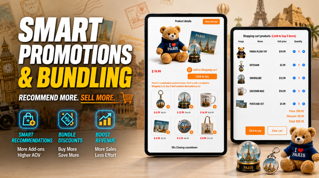 35-Locker Smart Souvenir Vending Machine for Theme Parks, Museums & Tourist Attractions