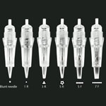 7 / 14 Pins MTS Microblading Shading Needles Manual Tattoo Pen Double Star