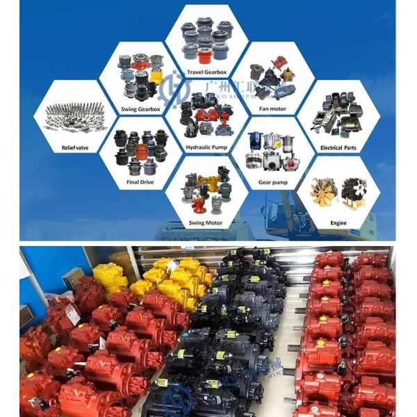 Гидравлический главный мотор экскаватора насоса разделяет гидравлический насос поршеня K3V63-9N09