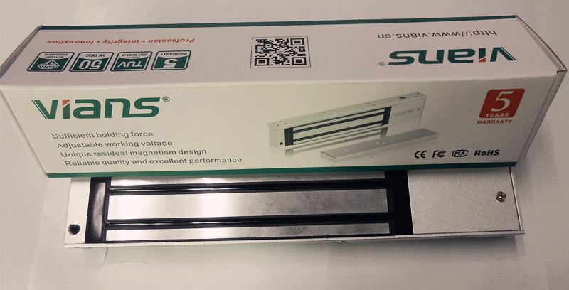 Замок списка 480mA DC12V 280KG 600LBS UL электрический магнитный