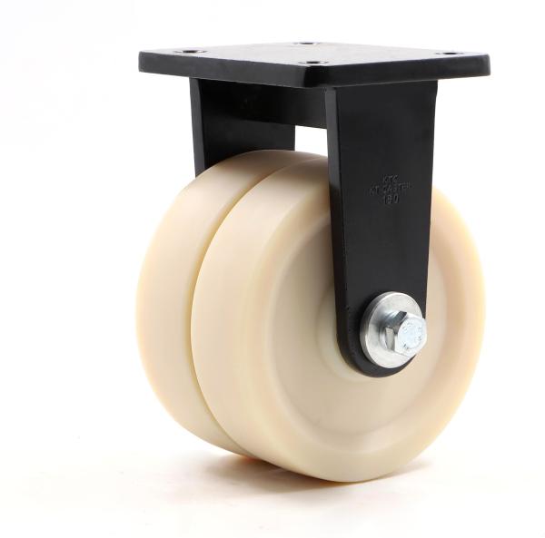 Outdoor Heavy Duty Fixed Castors 2300kg 6 inch swivel caster wheels