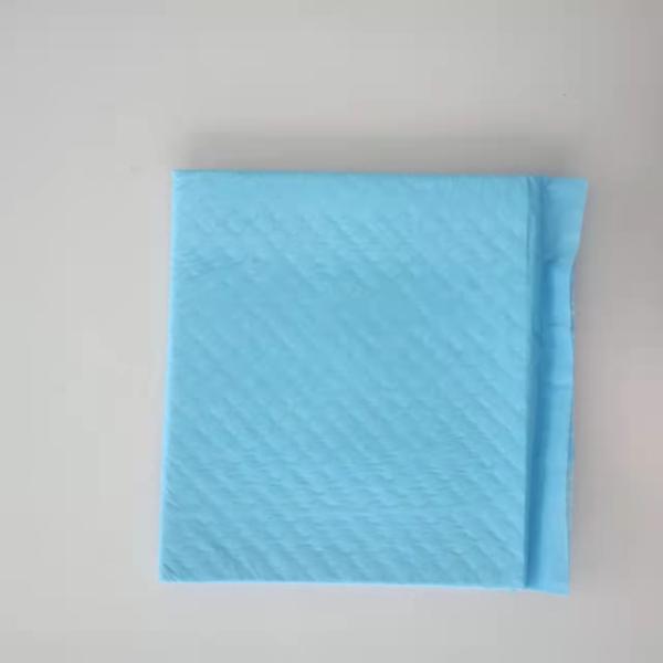 60x60cm Subpad descartável de cuidados com bebês Subpad com fita adesiva e tecido sanitário
