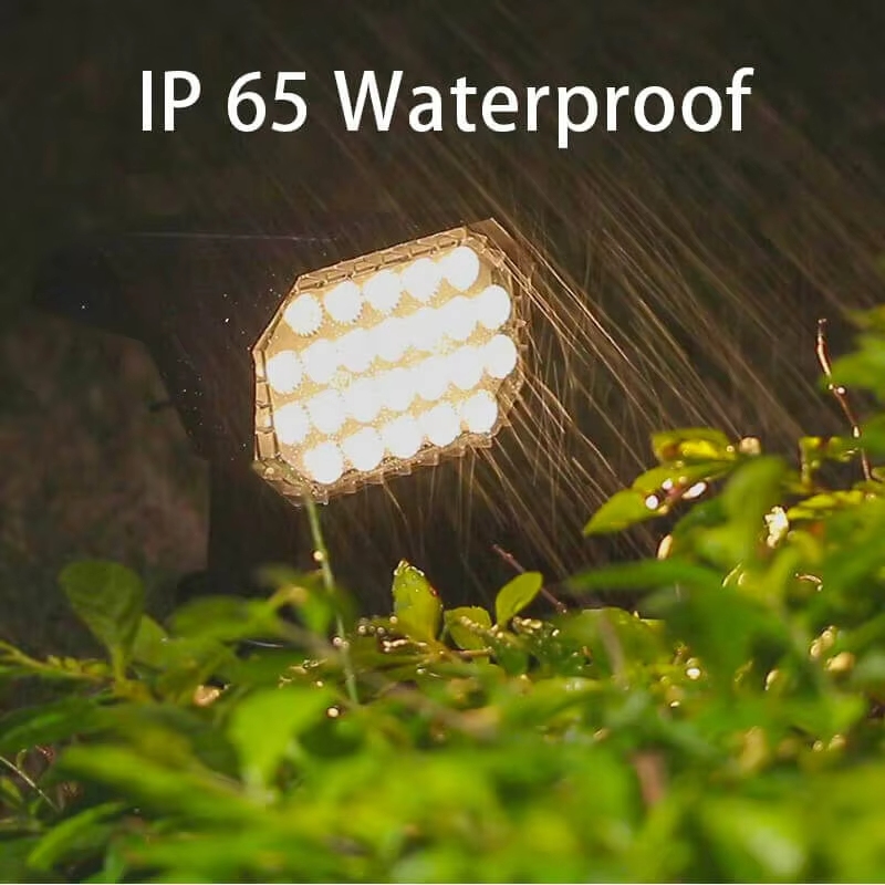 Новый 4pc набор Ip65 Led солнечный газовый шпик светофор садовый свет для сада ландшафт