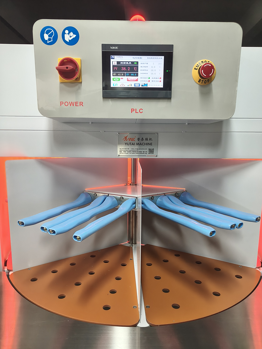 Lean Manufacturing Shoe Production for Lasting Six-Disc Shoe Upper Glue Drying Oven Shoes Making Machine