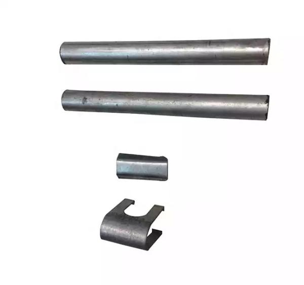 Zinco da largura do período das partes 8m 9m do quadro do metal da estufa do filme do PO revestido