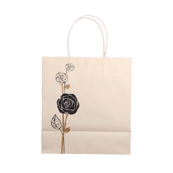 Disposable Twisted Handle Paper Bags Eco Friendly Recycled Paper Gift Bags