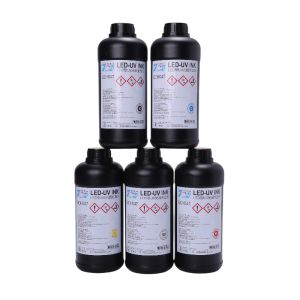 Soft 1000ML Led Curable Ink OEM Led Uv Offset Inks Customized
