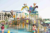 Floating Large Aqua Playground Theme Hotel Outdoor Water Park Fiberglass Equipment
