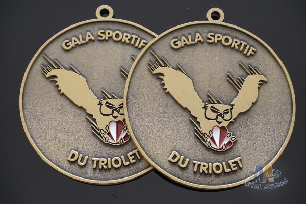 Bespoke Custom Baseball Award Medals , Sports Music Running Winner Metal Medallion