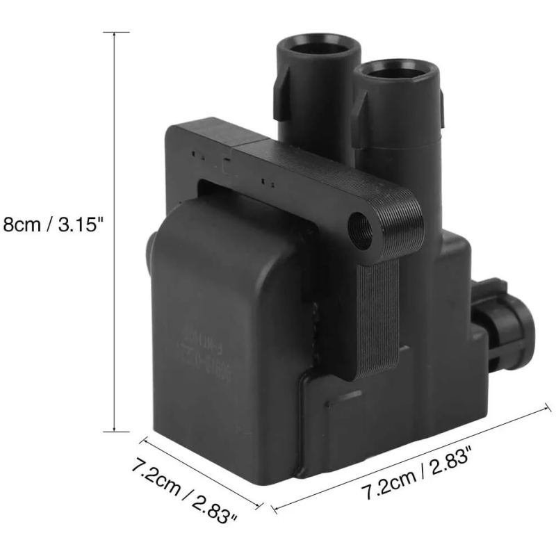 Black 4 Pins Ignition Coil for Toyota Liteace SR40 Chaser SX100 Crown SXS13 3SFE 90919-02221