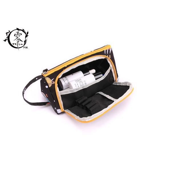 Cartoon Spaceman Cosmetic Makeup Kit Bag , Cute Women Portable Makeup Box Case