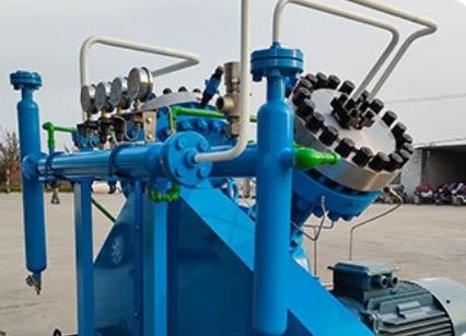Compresseur de diaphragme gaz Air Hydrogène industriel haute pression Huile sans hydrogène Azot gaz réciproque