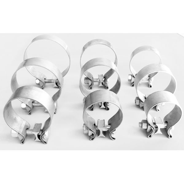 Оцинковывайте покрытое SS403 струбцина диапазона вытыхания 3,5 дюймов