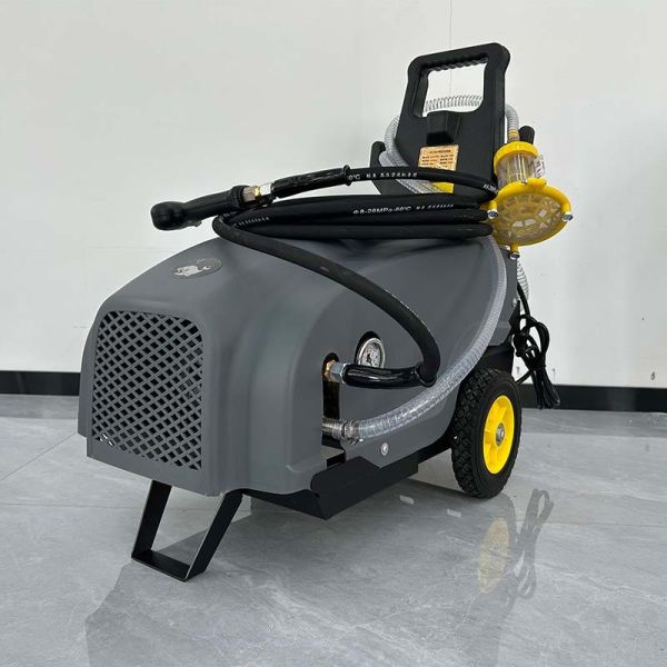 Mobile Portable Car Washing Machine 220V 2.5kw All Copper Motor With Water Gun