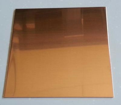 Air Conditioners Copper Metal Plate / Bronze Copper Sheet Polished Surface